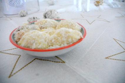 Recette de truffes blanches au coeur croustillant