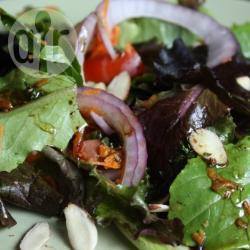Recette salade romaine aux amandes – toutes les recettes allrecipes