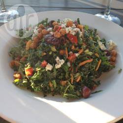 Recette salade de chou kale aux pois chiches – toutes les recettes ...