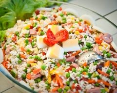 Recette salade de riz complète