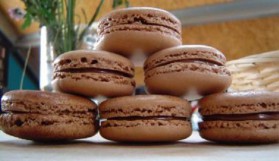 Macarons chocolat du chef pour 6 personnes