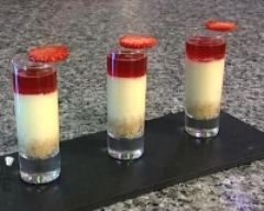 Cheesecake coulis fraise