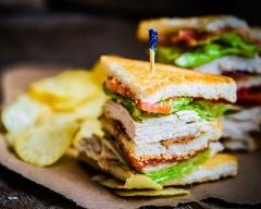Recette club-sandwich aux rillettes de canard et tomates séchées ...