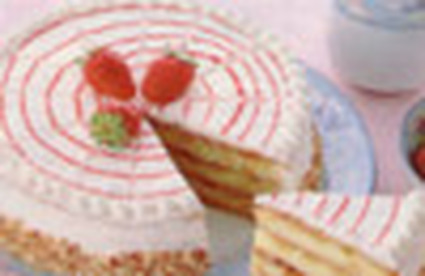 Recette de gâteau mille-feuille aux fraises