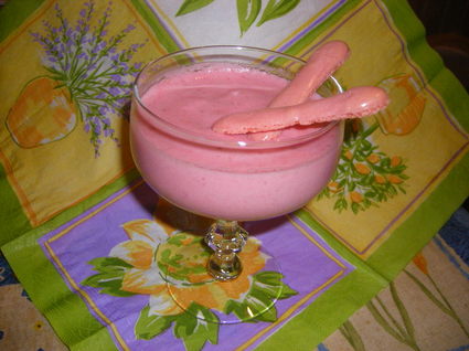 Recette mousse à la fraise (flan, mousse)