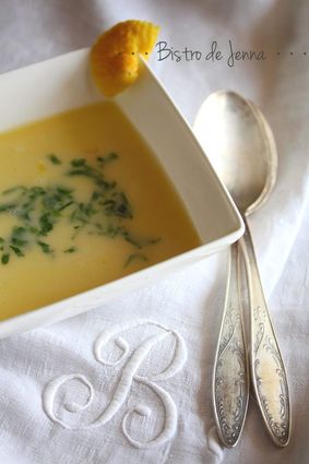 Recette soupe au citron (entrée chaude)