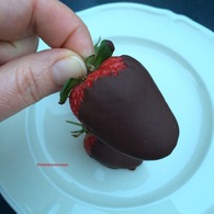 Recette fraises au chocolat (dessert aux fruits)