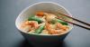 Recette de wok de crevettes poêlées sur tartare d'artichauts ultra-light