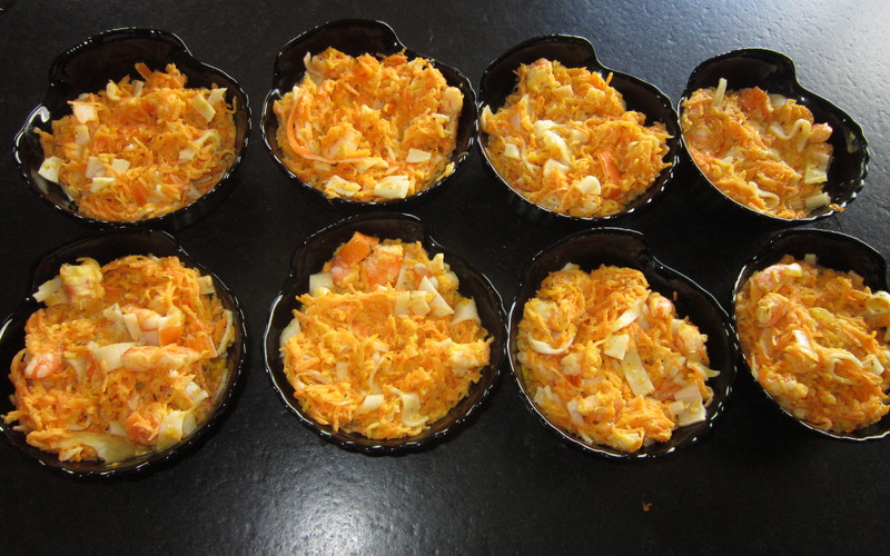 Recette gratin de crevettes aux carottes économique et simple ...