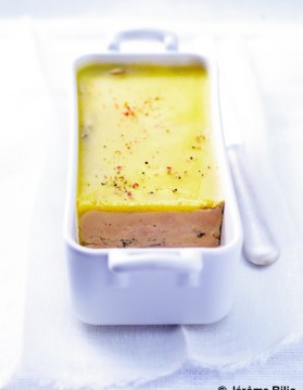 Terrine de foie gras : recette de base pour 6 personnes
