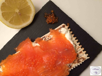 Recette de tartines suédoises au saumon