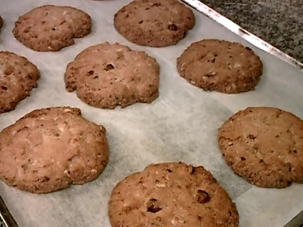 Recette de cookies au chocolat blanc et noisettes