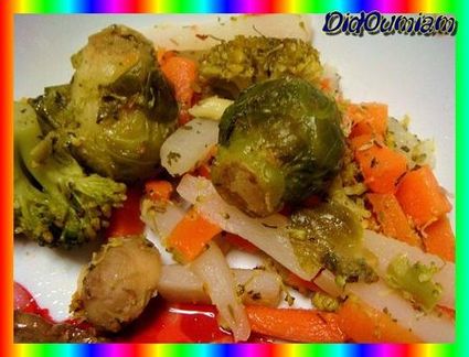 Recette de panaché de légumes au brocoli