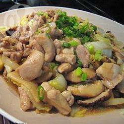 Recette poulet et champignons shiitake sauté – toutes les recettes ...