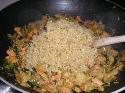 Recette de thon au wok