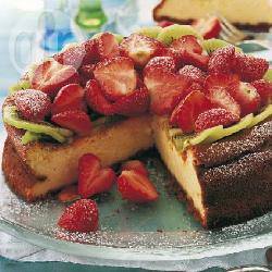 Recette cheesecake fraises