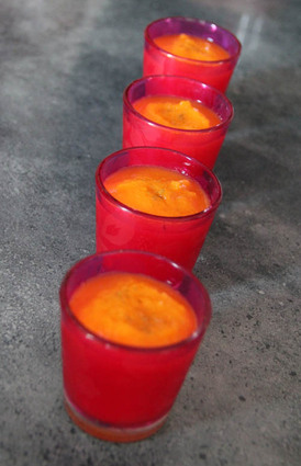 Recette de soupe de carottes aux dattes
