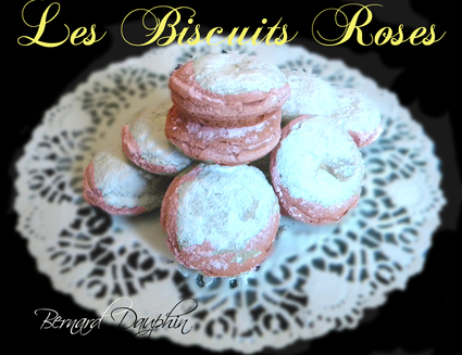 Recette de les biscuits roses de reims