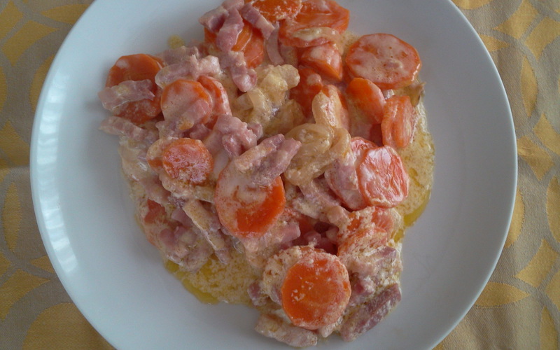 Recette carottes à la carbonara pas chère et simple > cuisine ...