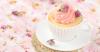 Recette de cupcakes minceur au sirop de litchi rose