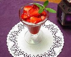 Recette emincé de fraises au poivre de seschuan et sa gelée à la ...