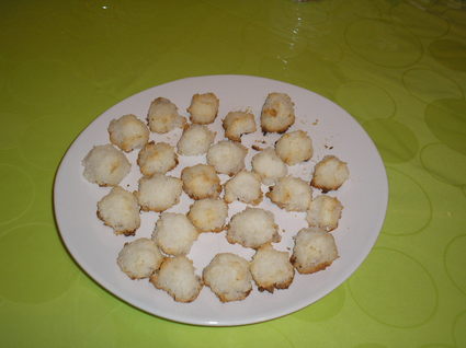 Recette petits rochers noix de coco (biscuits)