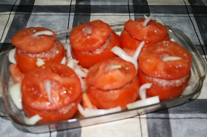Recette de tomates farcies à ma façon