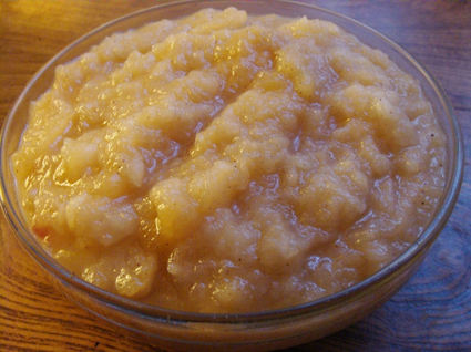 Recette de compote de pommes à la vanille et cannelle
