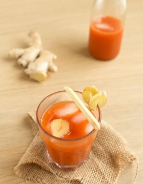 Cocktail cranberry carotte sans alcool pour 1 personne