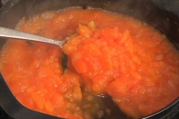Recette de sauce tomate concassée et estragon facile et rapide