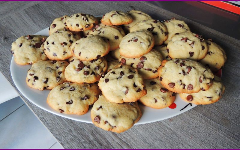Recette cookies d'aurélie pas chère et simple > cuisine étudiant