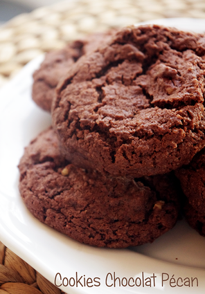 Recette cookies au chocolat et noix de pécan (cookie)
