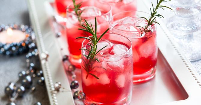 Recette de cocktail au pamplemousse et vin rosé à la limonade light