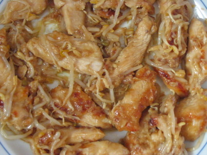 Recette de blancs de poulet au soja