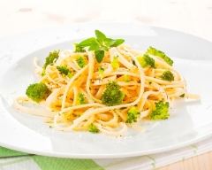 Recette spaghettis aux brocolis