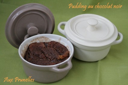 Recette de pudding au chocolat noir