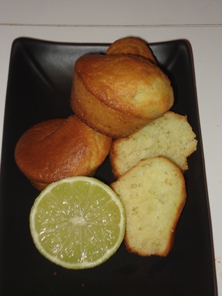 Recette de muffins au citron vert