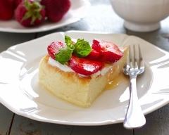 Recette cheesecake aux fraises sans gluten
