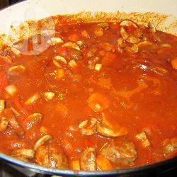 Recette boeuf à la tomate et aux champignons – toutes les recettes ...