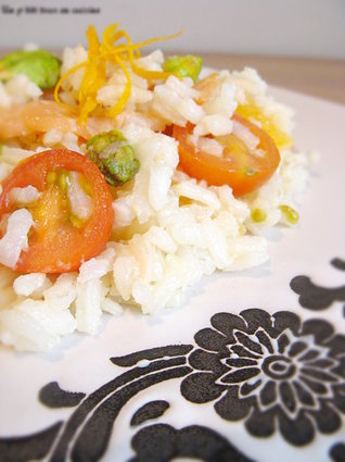 Recette de salade de riz au saumon et pistaches, vinaigrette