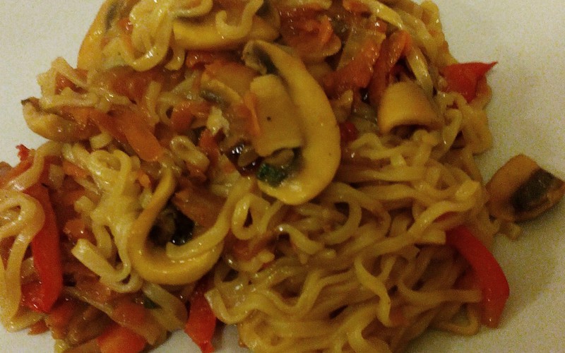 Recette wok de nouilles et légumes pas chère et simple > cuisine ...