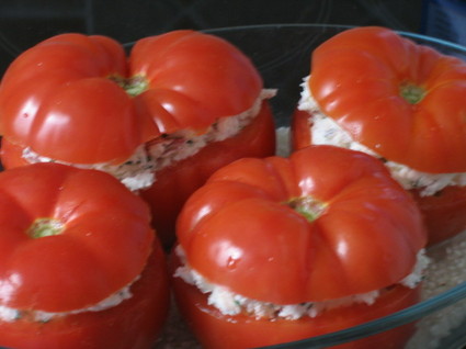 Recette de tomates farcies au chèvre frais
