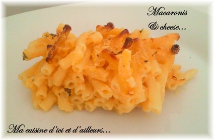 Recette de macaronis et cheese