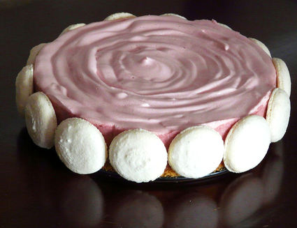 Recette de gâteau mousse chocolat blanc et guimauve