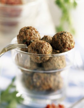 Boulettes de noix en ragoût