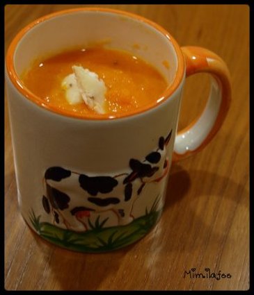 Recette de soupe de carottes vosgienne