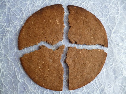 Recette de biscuit géant cacao coco avec souchet sarrasin lupin