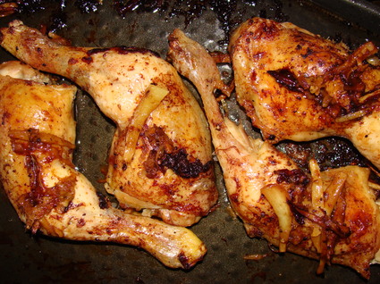 Recette de poulet grillé à la sauce soja et au gingembre