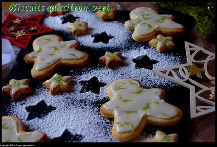 Recette de biscuits au citron vert