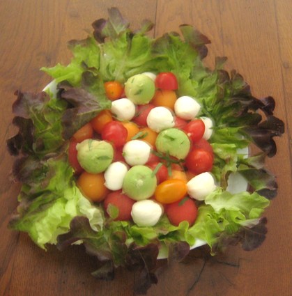 Recette salade melon pastèque (salade originale)